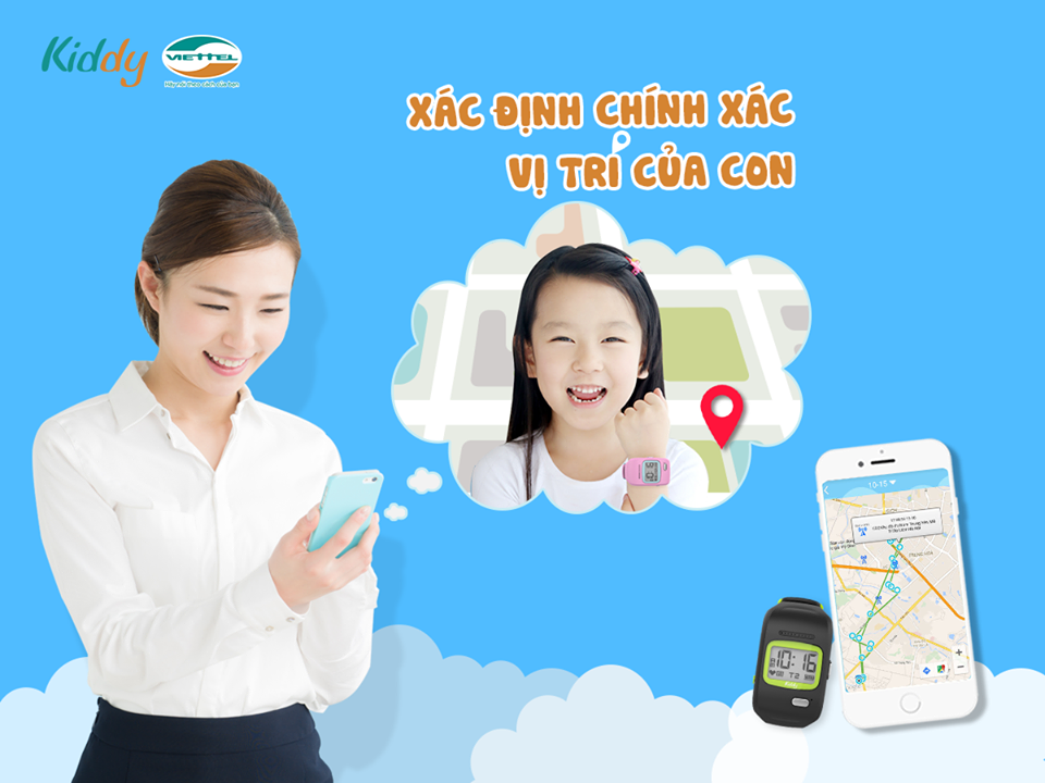 định vị trẻ em viettel