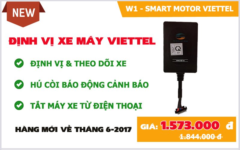 dinh vi xe may viettel 2018