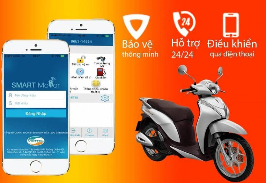 Nên sử dụng khóa cơ hay khóa chống trộm xe máy thông minh Smart Motor Viettel?