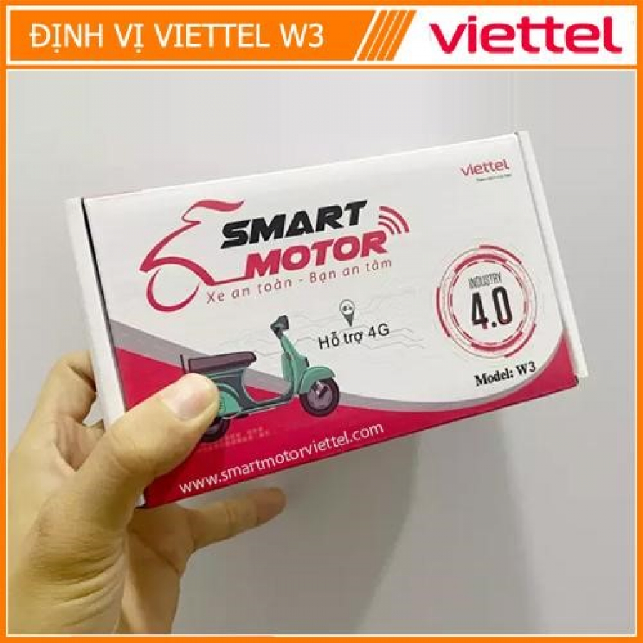 Định Vị Xe máy Smart Motor W3, định vị bí mật tốt nhất hiện nay