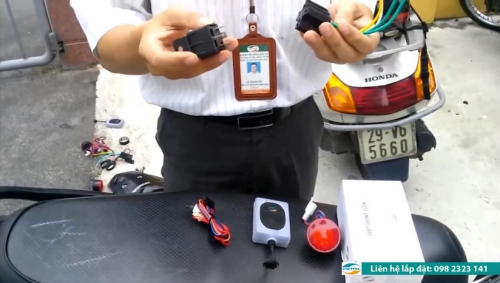 Lắp đặt định vị xe máy VIETTEl tại Hà Nội