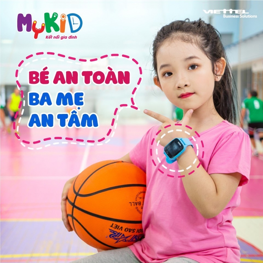 Đồng Hồ Định Vị Trẻ Em MYKID Viettel - 【Chính Hãng】