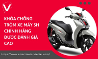 Khóa Chống Trộm Xe Máy Sh Chính Hãng Được Đánh Giá Cao