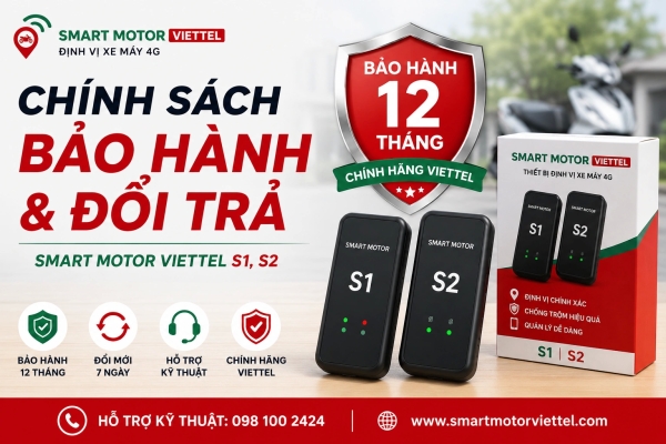 Chính Sách Bảo Hành &amp; Đổi Trả Smart Motor Viettel