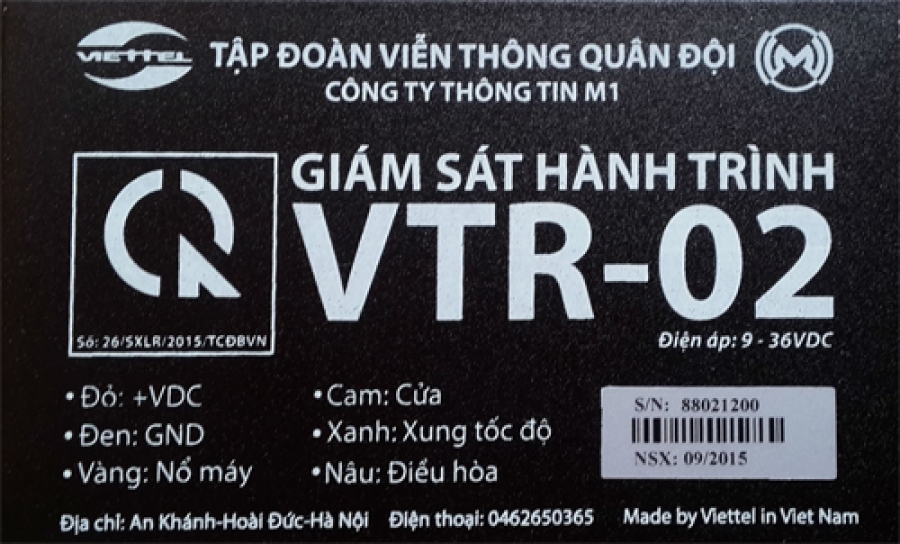 Thiết bị Giám Sát Hành Trình Viettel - Miễn Phí 100% Thiết Bị