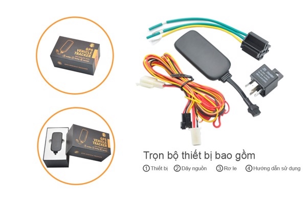 Chống Trộm Định Vị Xe Máy A5 - Bản Cao Cấp 2019
