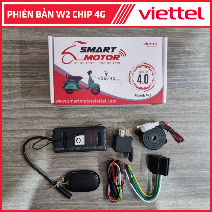 Đồng hồ định vị GPS trẻ em Kiddy Viettel (Xanh) + Sim kid30