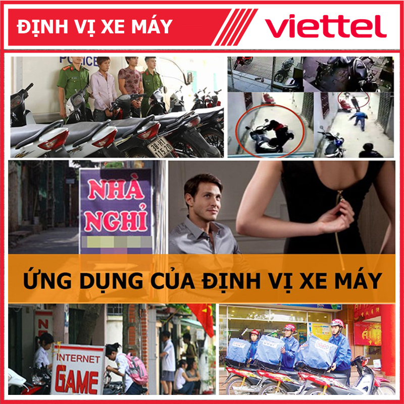 Ứng dụng thực tế Smart Motor Viettel định vị chống trộm xe máy